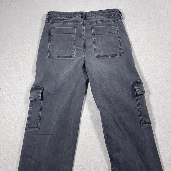 Altar'd State Cargo Pants Womens 29 Utility Straight Leg Pockets Stretch Modern - Picture 9 of 11